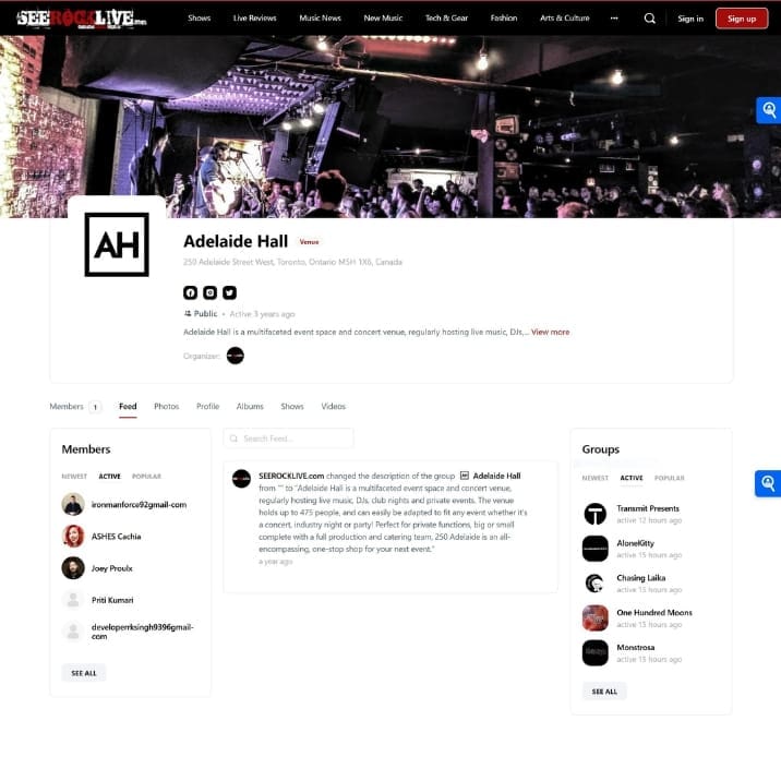 Venue Profile